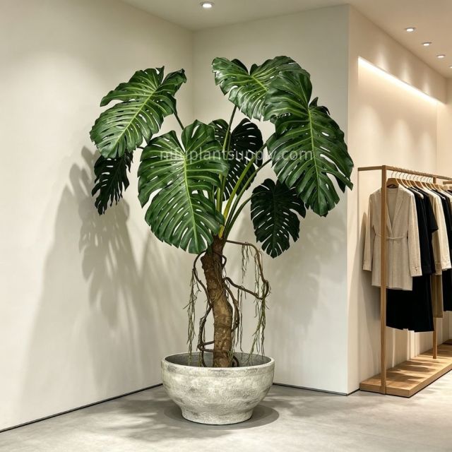 270CM Premium Quality Large Artificial Giant Monstera Potted Plant for Indoor Decor,270CM Premium Quality Large Artificial Giant Monstera Potted Plant for Indoor Decor