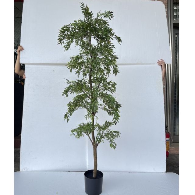 180CM Highly Realistic Artificial Green Maple Potted Tree for Interior Decor,180CM Highly Realistic Artificial Green Maple Potted Tree for Interior Decor