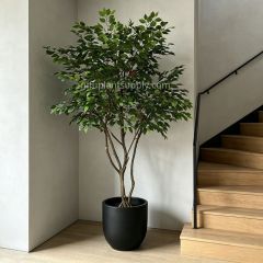 195CM High Simulated Artificial Ficus Tree for Interior Landscape Decor,195CM High Simulated Artificial Ficus Tree for Interior Landscape Decor