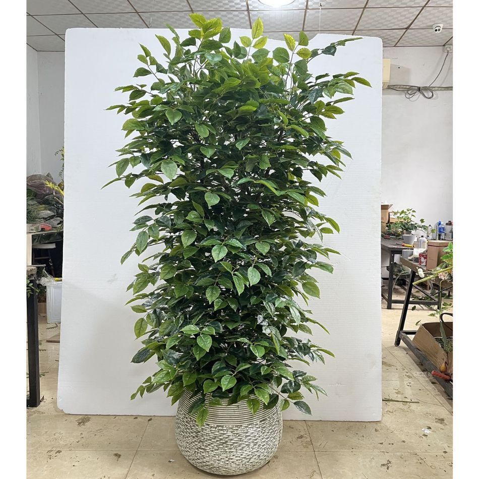185CM Full Bushy Large Artificial Leafy Potted Tree for Indoor Decor,185CM Full Bushy Large Artificial Leafy Potted Tree for Indoor Decor
