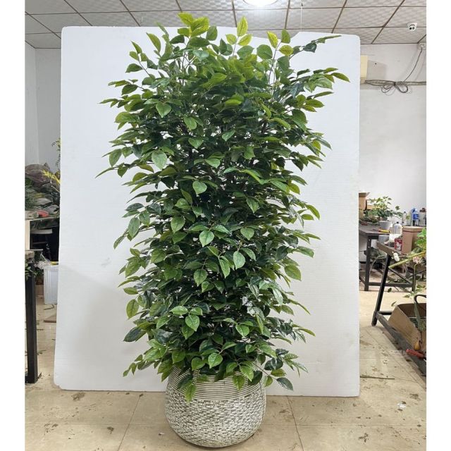 185CM Full Bushy Large Artificial Leafy Potted Tree for Indoor Decor,185CM Full Bushy Large Artificial Leafy Potted Tree for Indoor Decor