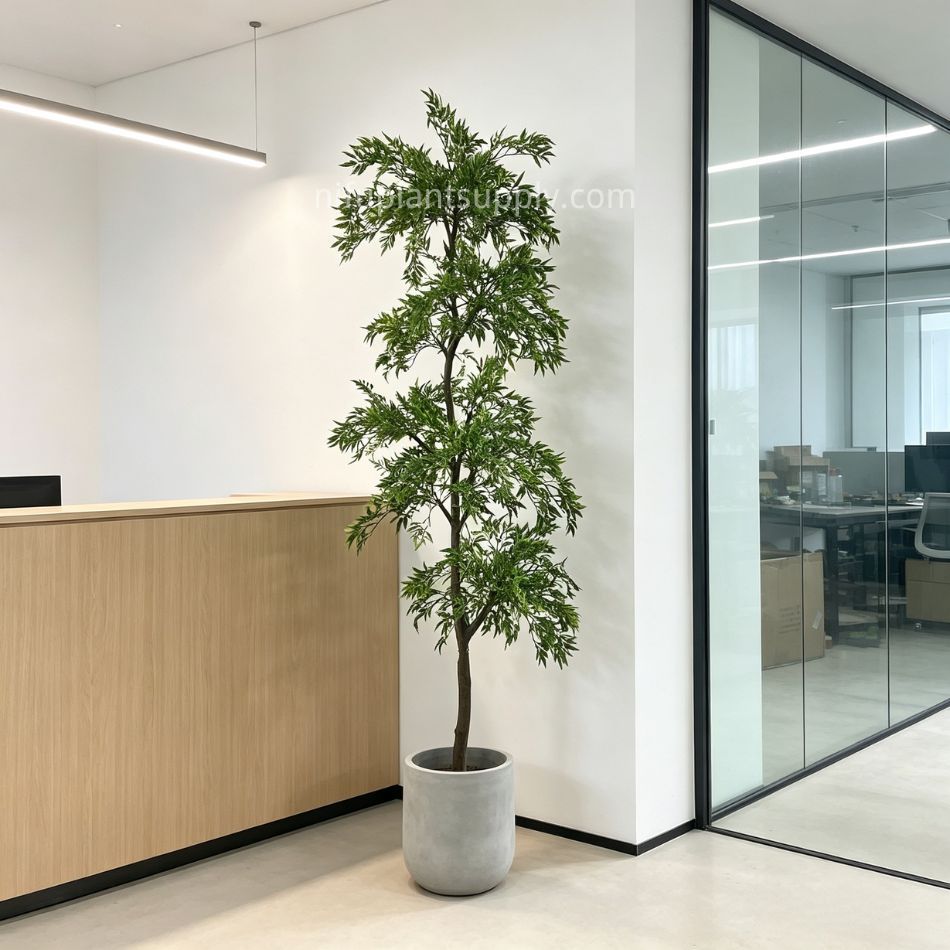220CM Premium Quality Large Artificial Nandina Tree for Indoor Home Decor,220CM Premium Quality Large Artificial Nandina Tree for Indoor Home Decor
