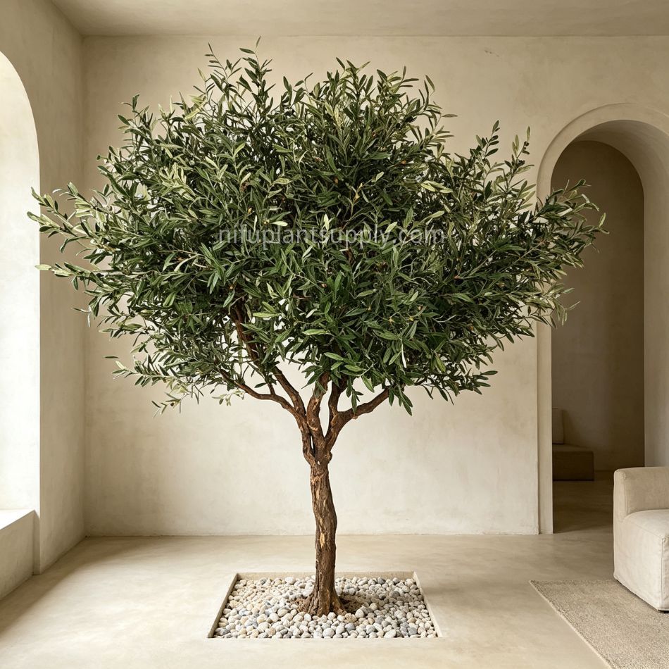 280CM High Simulated Large Artificial Olive Tree for Interior Design,280CM High Simulated Large Artificial Olive Tree for Interior Design