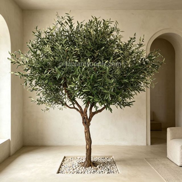 280CM High Simulated Large Artificial Olive Tree for Interior Design,280CM High Simulated Large Artificial Olive Tree for Interior Design