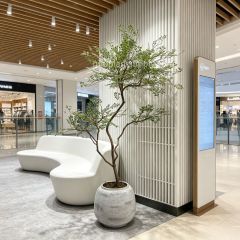 175CM Highly Realistic Artificial Nandina Potted Tree for Interior Design,175CM Highly Realistic Artificial Nandina Potted Tree for Interior Design
