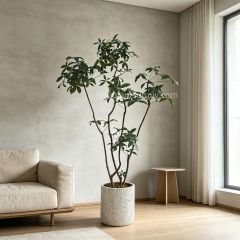230CM High Quality Artificial Schefflera Potted Tree for Home Decor,230CM High Quality Artificial Schefflera Potted Tree for Home Decor