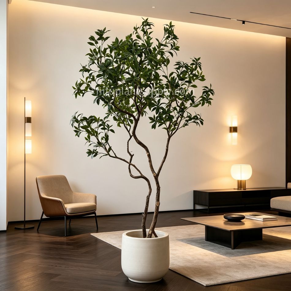 180CM Highly Realistic Artificial Pieris Tree for Interior Design,180CM Highly Realistic Artificial Pieris Tree for Interior Design