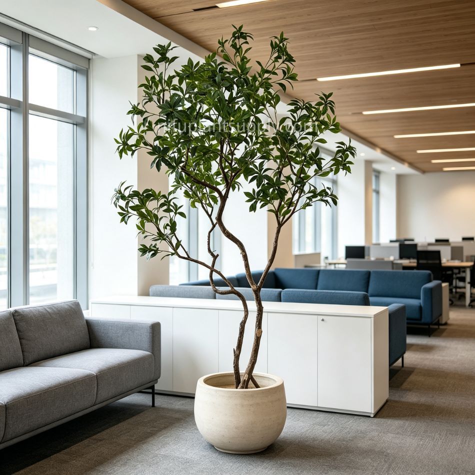 180CM Highly Realistic Artificial Pieris Tree for Interior Design,180CM Highly Realistic Artificial Pieris Tree for Interior Design