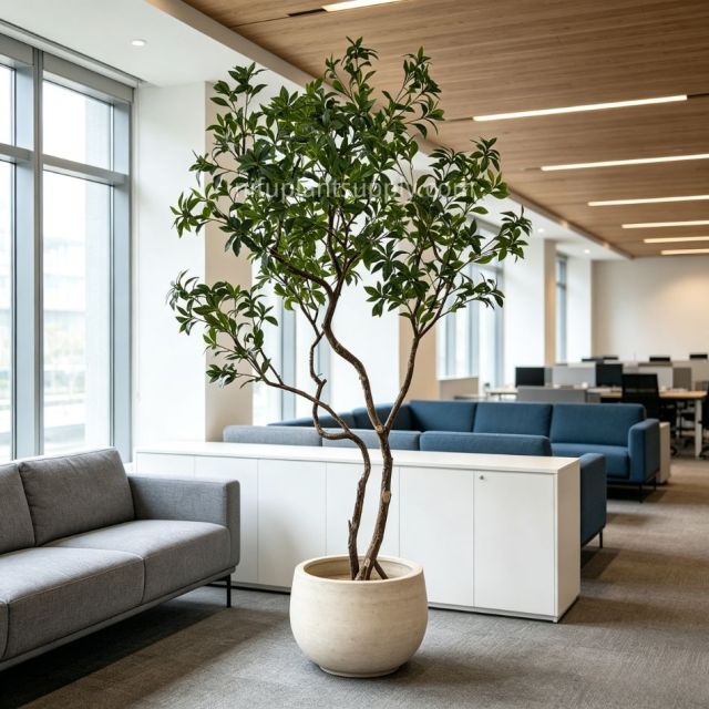 180CM Highly Realistic Artificial Pieris Tree for Interior Design,180CM Highly Realistic Artificial Pieris Tree for Interior Design