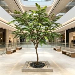 350CM High Simulated Large Artificial Green Maple Tree for Interior Design,350CM High Simulated Large Artificial Green Maple Tree for Interior Design