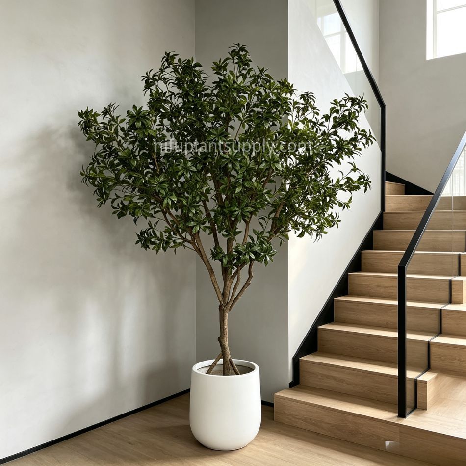 230CM Highly Realistic Large Artificial Pieris Tree for Interior Design,230CM Highly Realistic Large Artificial Pieris Tree for Interior Design
