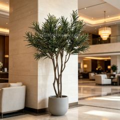 200CM Highly Realistic Large Artificial Pieris Tree for Interior Design,200CM Highly Realistic Large Artificial Pieris Tree for Interior Design