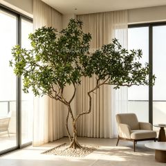 230CM Permium Quality Artistic Twisted Large Artificial Pieris Tree for Interior Design,230CM Permium Quality Artistic Twisted Large Artificial Pieris Tree for Interior Design