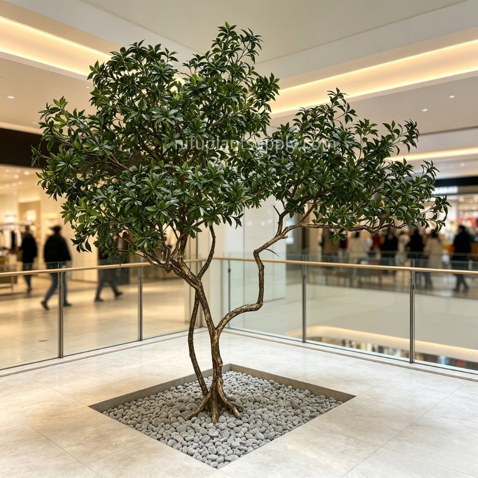 230CM Permium Quality Artistic Twisted Large Artificial Pieris Tree for Interior Design,230CM Permium Quality Artistic Twisted Large Artificial Pieris Tree for Interior Design