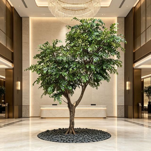 350CM Premium Quality Large Artificial Ficus Tree for Home Decor,350CM Premium Quality Large Artificial Ficus Tree for Home Decor