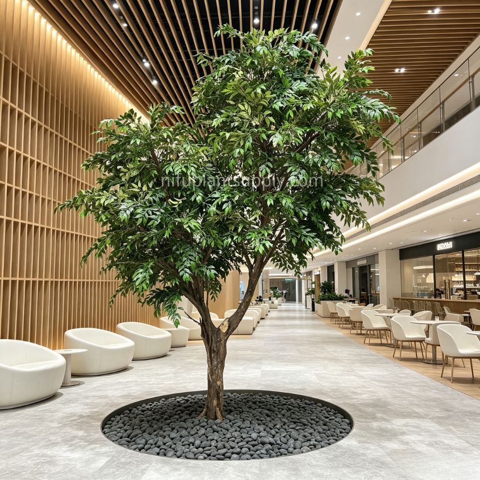 350CM Premium Quality Large Artificial Ficus Tree for Home Decor,350CM Premium Quality Large Artificial Ficus Tree for Home Decor