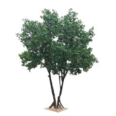 430CM Premium Quality Large Artificial Multi‑Trunk Green Leaf Tree for Interior Design,430CM Premium Quality Large Artificial Multi‑Trunk Green Leaf Tree for Interior Design