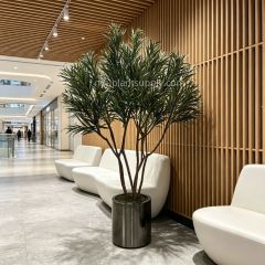 220CM Premium Quality Artificial Potted Pieris Tree for Interior Design,220CM Premium Quality Artificial Potted Pieris Tree for Interior Design