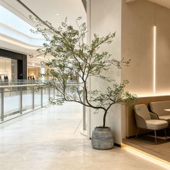 175CM Premium Quality Artificial Potted Multi‑Branch Leaf Tree for Interior Design,175CM Premium Quality Artificial Potted Multi‑Branch Leaf Tree for Interior Design