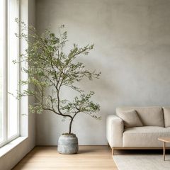 175CM Premium Quality Artificial Potted Multi‑Branch Leaf Tree for Interior Design,175CM Premium Quality Artificial Potted Multi‑Branch Leaf Tree for Interior Design