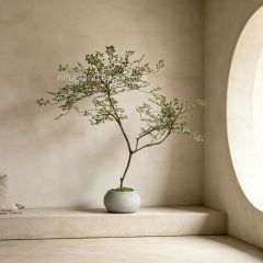120CM Premium Quality Artificial Stylish Potted Leaf Tree for Home Decor,120CM Premium Quality Artificial Stylish Potted Leaf Tree for Home Decor