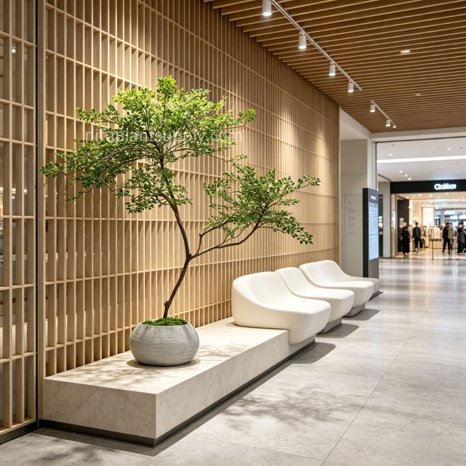 120CM Premium Quality Artificial Stylish Potted Leaf Tree for Home Decor,120CM Premium Quality Artificial Stylish Potted Leaf Tree for Home Decor