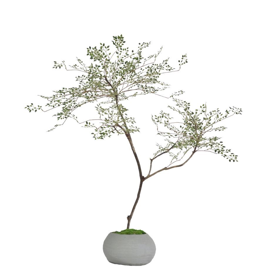 120CM Premium Quality Artificial Stylish Potted Leaf Tree for Home Decor,120CM Premium Quality Artificial Stylish Potted Leaf Tree for Home Decor