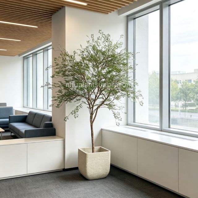 270CM Premium Quality Artificial Potted Delicate Leaf Tree for Home Decor,270CM Premium Quality Artificial Potted Delicate Leaf Tree for Home Decor