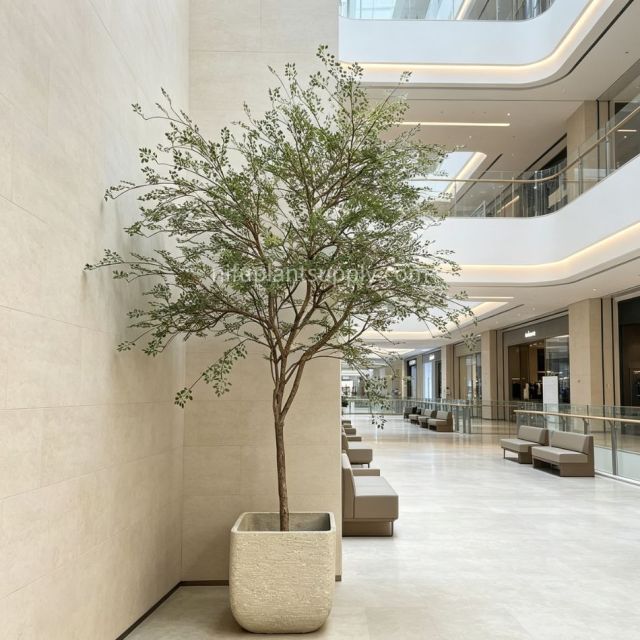 270CM Premium Quality Artificial Potted Delicate Leaf Tree for Home Decor,270CM Premium Quality Artificial Potted Delicate Leaf Tree for Home Decor