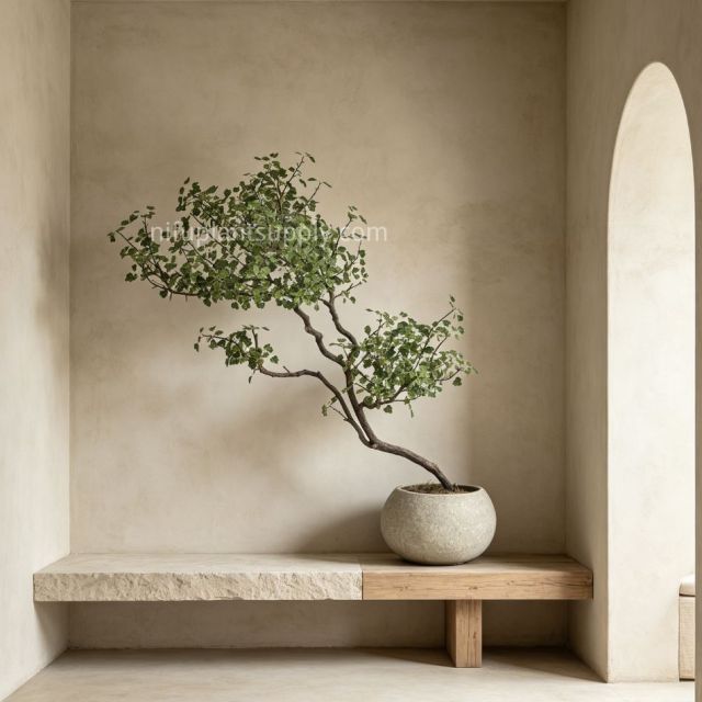 110CM Premium Quality Artificial Stylish Bonsai Potted Tree for Interior Design,110CM Premium Quality Artificial Stylish Bonsai Potted Tree for Interior Design