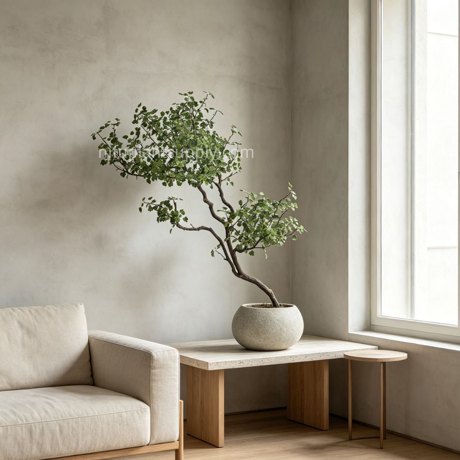 110CM Premium Quality Artificial Stylish Bonsai Potted Tree for Interior Design,110CM Premium Quality Artificial Stylish Bonsai Potted Tree for Interior Design