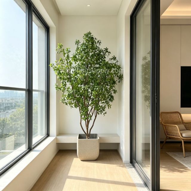 260CM Premium Quality Large Artificial Pieris Potted Tree for Home Decor,260CM Premium Quality Large Artificial Pieris Potted Tree for Home Decor