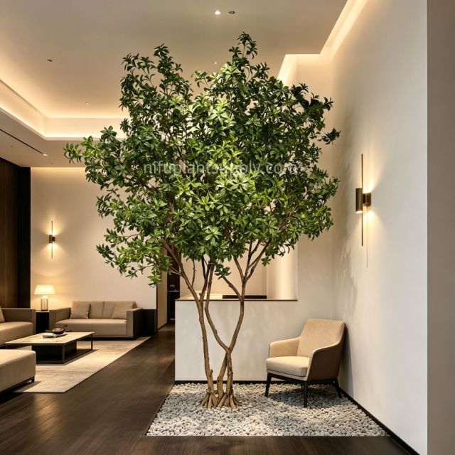 320CM High Quality Large Artificial Pieris Tree for Interior Design,320CM High Quality Large Artificial Pieris Tree for Interior Design