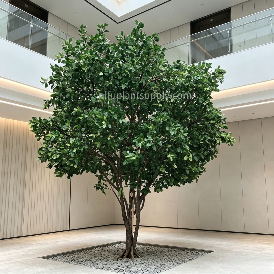 400CM Realistic Large Artificial Ficus Tree for Interior Design,400CM Realistic Large Artificial Ficus Tree for Interior Design