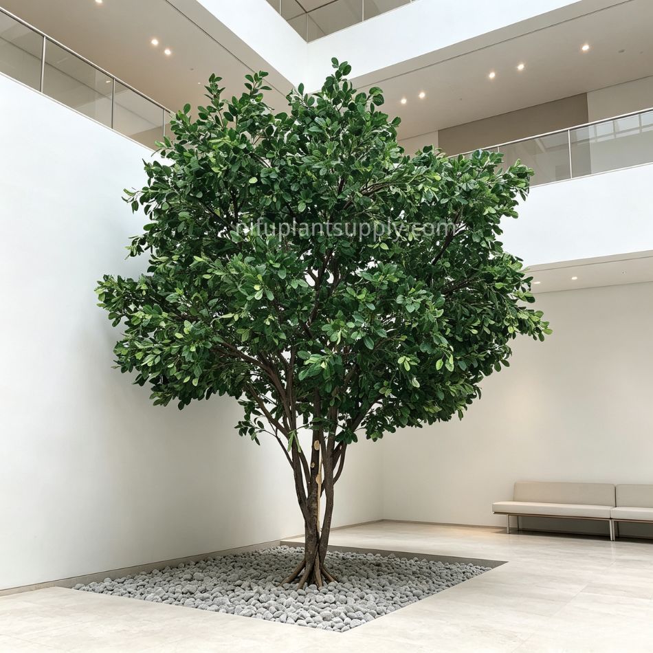 400CM Realistic Large Artificial Ficus Tree for Interior Design,400CM Realistic Large Artificial Ficus Tree for Interior Design