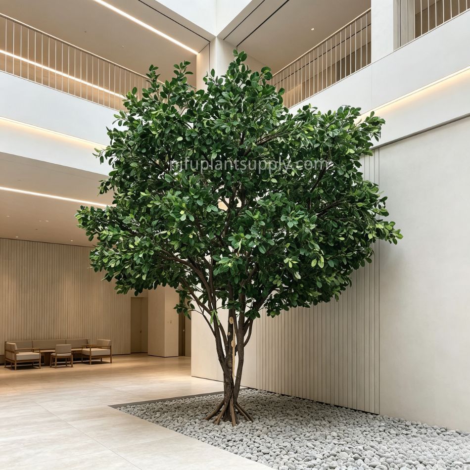 400CM Realistic Large Artificial Ficus Tree for Interior Design,400CM Realistic Large Artificial Ficus Tree for Interior Design