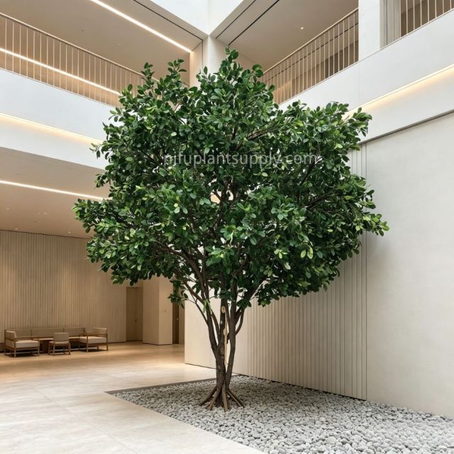 400CM Realistic Large Artificial Ficus Tree for Interior Design,400CM Realistic Large Artificial Ficus Tree for Interior Design
