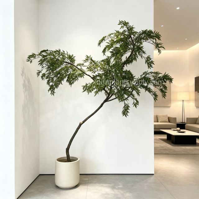 200CM Natural Style Large Artificial Pieris Tree for Interior Design,200CM Natural Style Large Artificial Pieris Tree for Interior Design