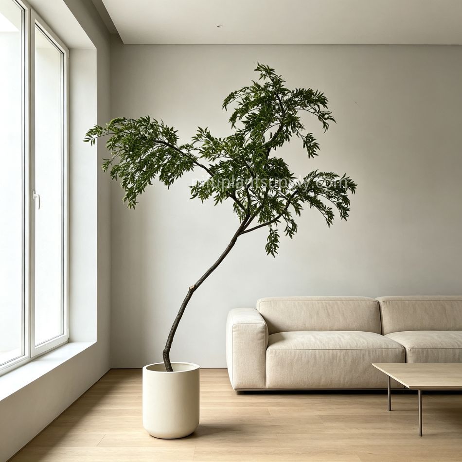 200CM Natural Style Large Artificial Pieris Tree for Interior Design,200CM Natural Style Large Artificial Pieris Tree for Interior Design