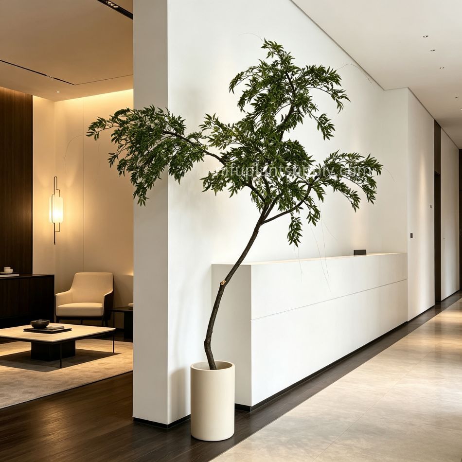 200CM Natural Style Large Artificial Pieris Tree for Interior Design,200CM Natural Style Large Artificial Pieris Tree for Interior Design