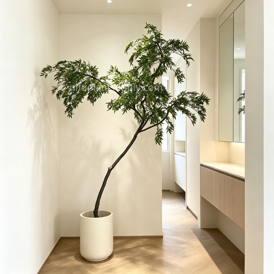 200CM Natural Style Large Artificial Pieris Tree for Interior Design,200CM Natural Style Large Artificial Pieris Tree for Interior Design