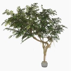 215CM Stunning Faux Banyan Potted Tree for interior design,215CM Stunning Faux Banyan Potted Tree for interior design
