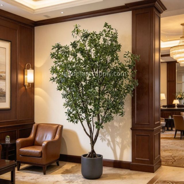 240CM High Simulated Artificial Pieris Potted Tree for Home Decor,240CM High Simulated Artificial Pieris Potted Tree for Home Decor