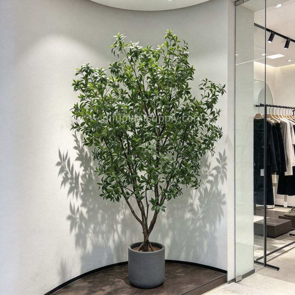 240CM High Simulated Artificial Pieris Potted Tree for Home Decor,240CM High Simulated Artificial Pieris Potted Tree for Home Decor