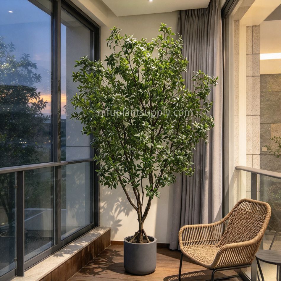 240CM High Simulated Artificial Pieris Potted Tree for Home Decor,240CM High Simulated Artificial Pieris Potted Tree for Home Decor