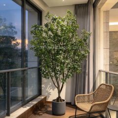 240CM High Simulated Artificial Pieris Potted Tree for Home Decor,240CM High Simulated Artificial Pieris Potted Tree for Home Decor