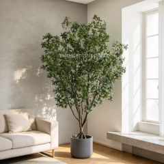 240CM High Simulated Artificial Pieris Potted Tree for Home Decor,240CM High Simulated Artificial Pieris Potted Tree for Home Decor