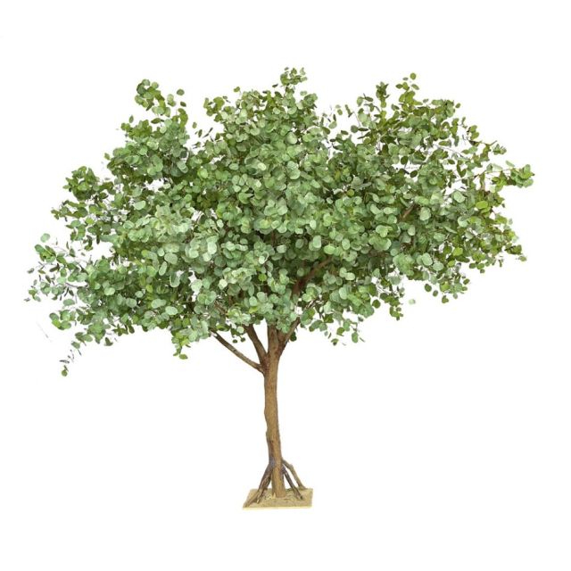 290CM Realistic Large Artificial Eucalyptus Potted Tree for interior design,290CM Realistic Large Artificial Eucalyptus Potted Tree for interior design