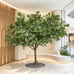290CM Realistic Large Artificial Eucalyptus Potted Tree for interior design,290CM Realistic Large Artificial Eucalyptus Potted Tree for interior design