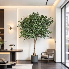 240CM Lifelike Artificial Eucalyptus Potted Tree for indoor decor,240CM Lifelike Artificial Eucalyptus Potted Tree for indoor decor